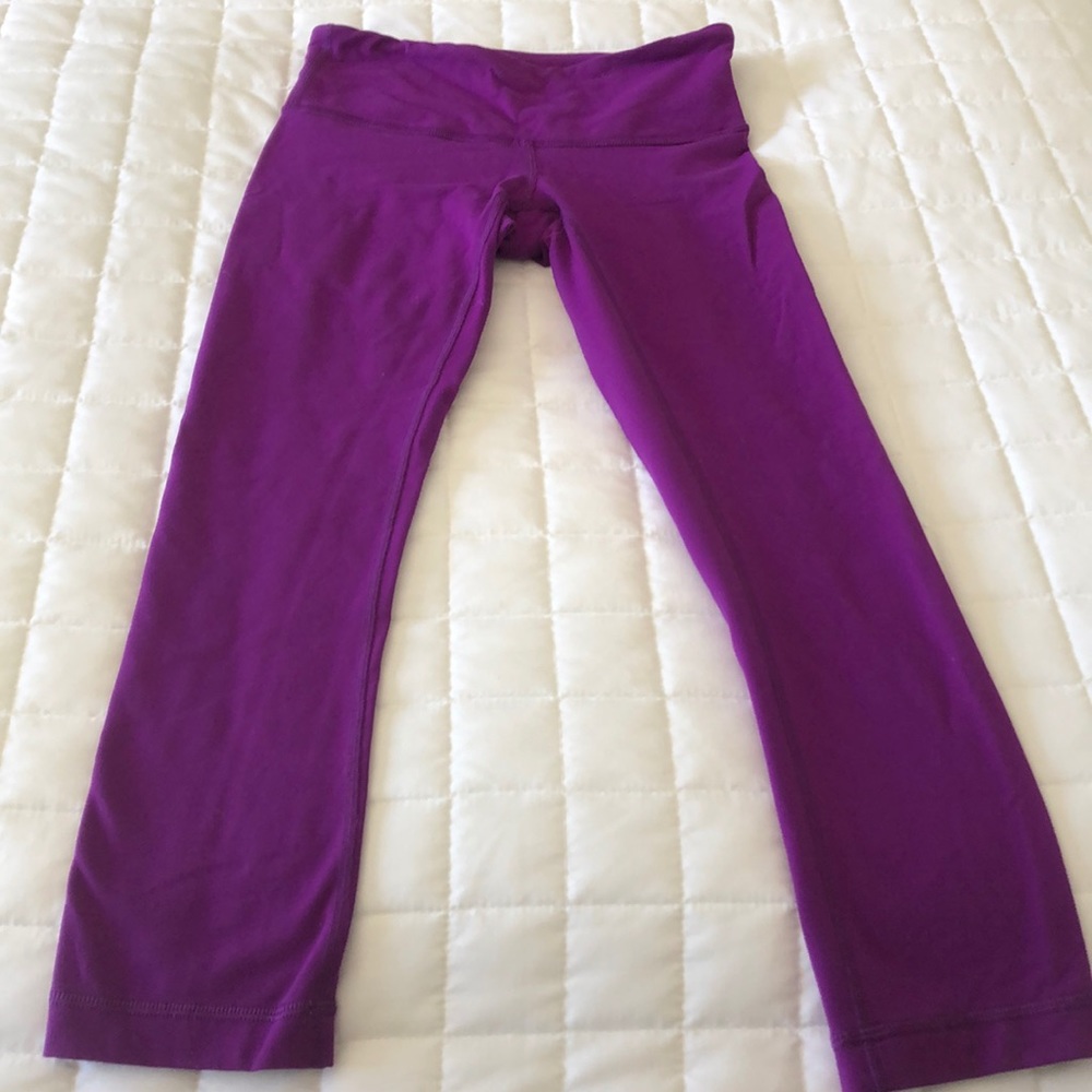 Lululemon 2 Purple 7/8 pants